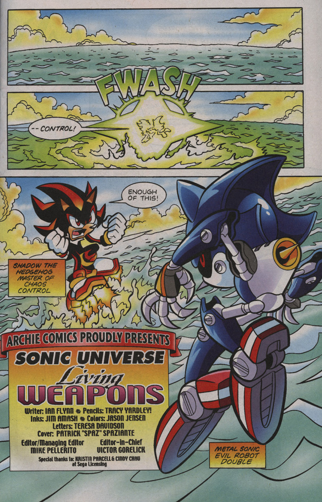 Sonic Universe Issue No. 01 Page 2